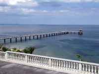 Steg in der Bucht von Burgas