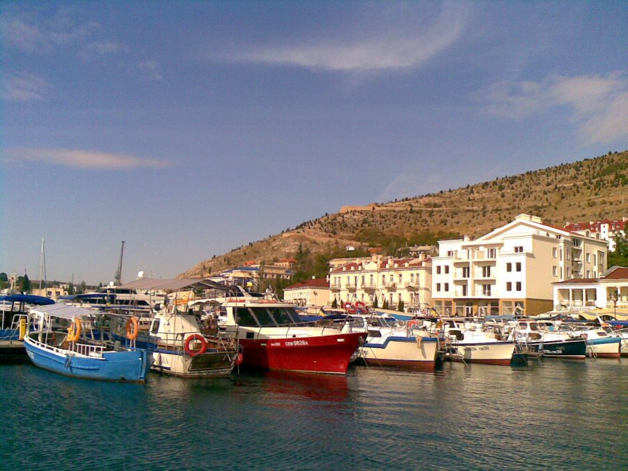 Hafen von Balaklava am Schwarzes Meer